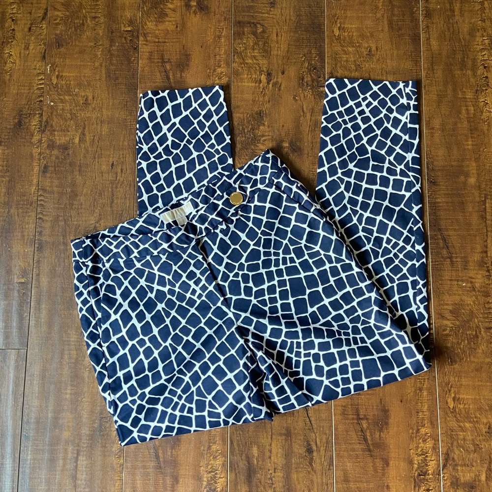 Michael Kors dress pants in navy and white size 6
